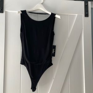 Lulus open back body suit